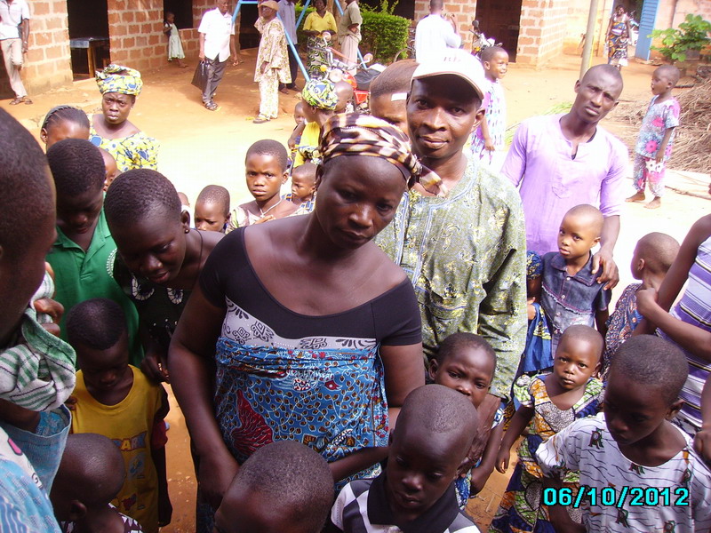 Distribution aux familles